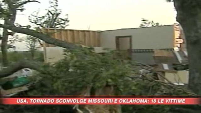 Tornado devasta Oklahoma e Missouri
