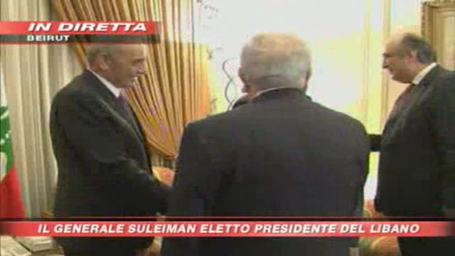 Suleiman è il presidente del Libano