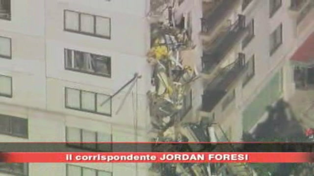 Crollo gru a Manhattan