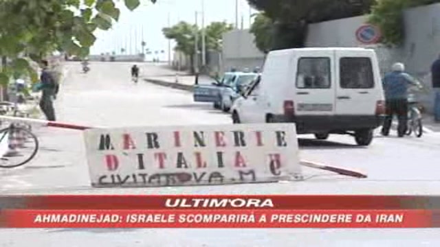 Pescatori contro il caro gasolio