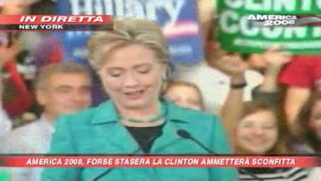 America 2008, giallo Clinton