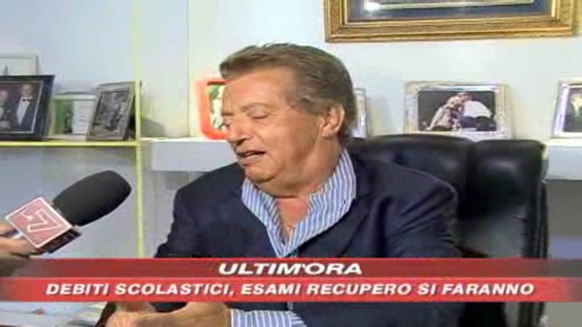 Cecchi Gori, prima notte in cella