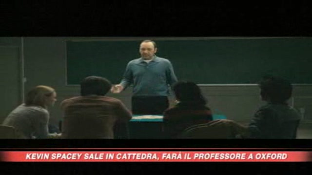 Kevin Spacey sale in cattedra