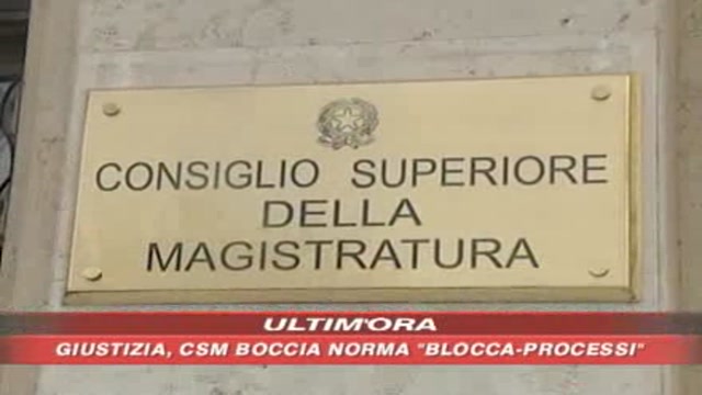 Napolitano avverte il Csm