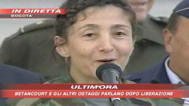 Colombia,liberata Ingrid Betancourt