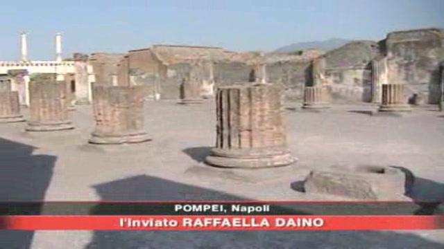 Pompei,scatta lo stato di emergenza