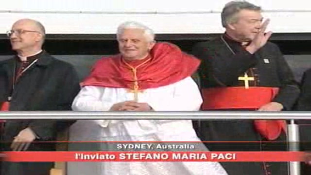 Il Papa tra i giovani di Sidney