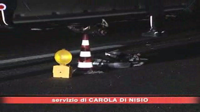 Roma, incidente stradale su A/1