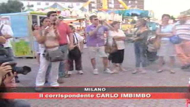 Ritirata attrazione shock a Milano