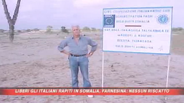Liberati italiani rapiti in Somalia