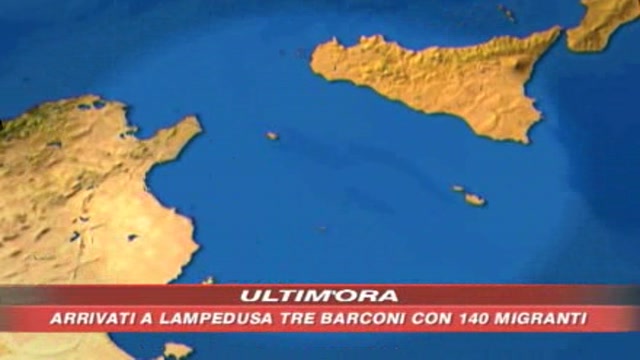 Altri 140 migranti a Lampedusa
