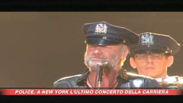 Police, ultima danza a New York