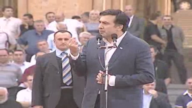 Saakashvili accusa Mosca