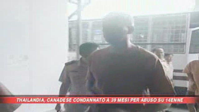 Thailandia, condannato canadese