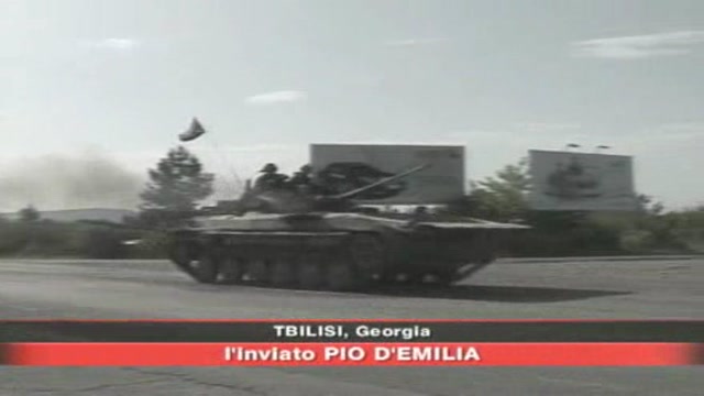 Le truppe russe ancora in Georgia