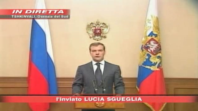 Medvedev riconosce indipendenza di Ossezia e Abkhazia