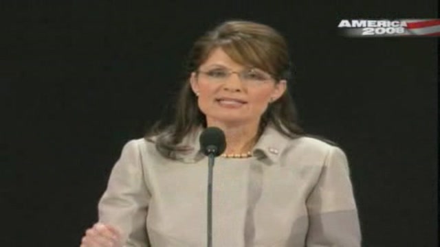 America 2008, Palin: Obama è un bluff, McCain un eroe