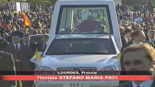 Lourdes, Benedetto XVI al 150esimo anniversario apparizione