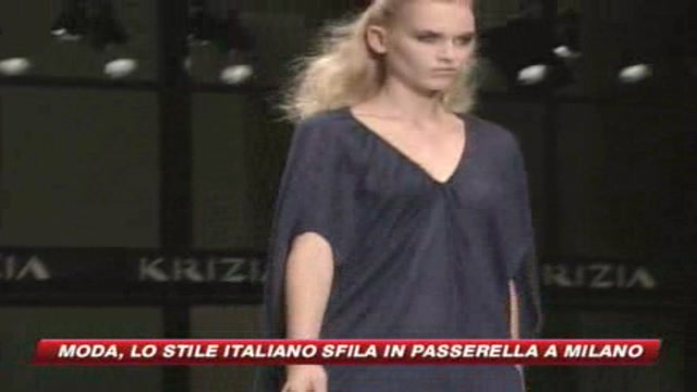 Moda, lo stile italiano in passerella a Milano