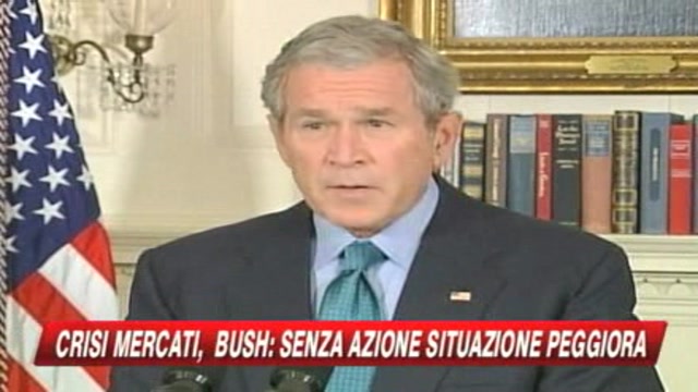 Bush: Il Congresso agisca, senza piano gravi danni