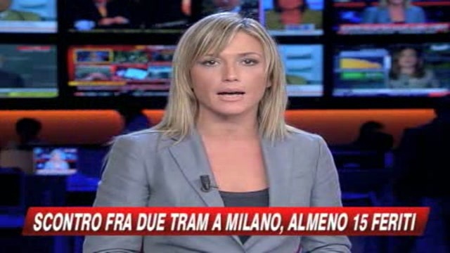 Milano, scontro tra due tram: 19 feriti 