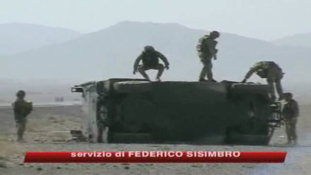 Afghanistan, kamikaze contro militari italiani 