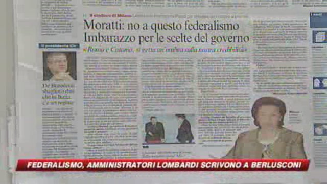 Federalismo, amministratori lombardi scrivono a Berlusconi