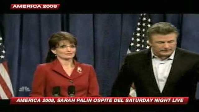 Sarah Palin ospite del Saturday Night Live