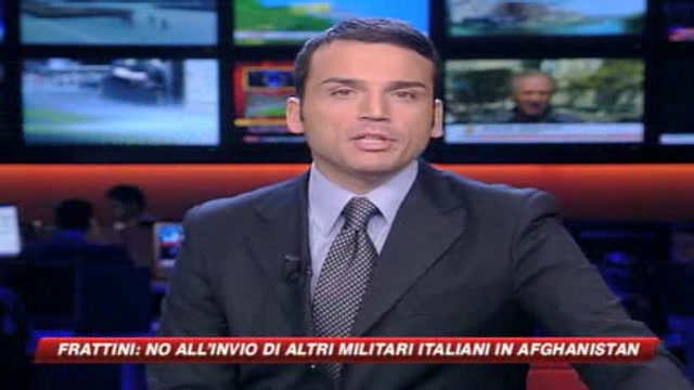 Agguati Afghanistan, Frattini: no a invio di altri soldati 
