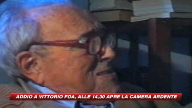 Addio a Vittorio Foa
