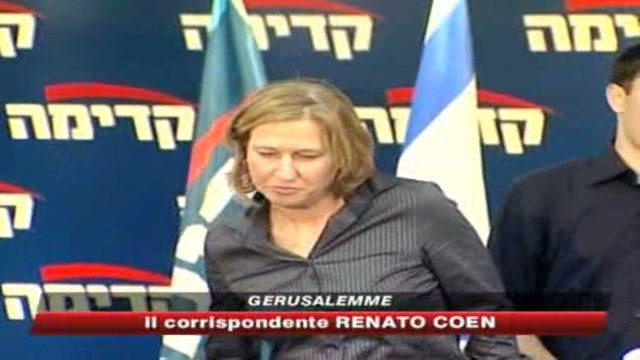 Israele, La Livni molla. Verso le elezioni anticipate  