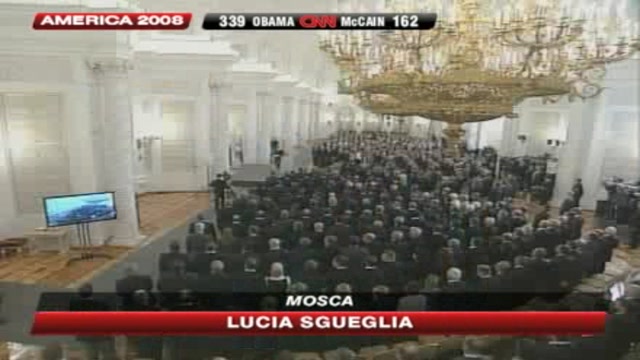 Obama presidente, Medvedev: Nuovi rapporti Usa-Russia