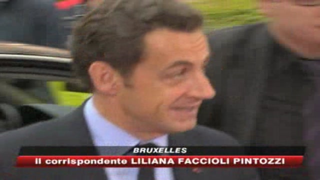 Consiglio Ue, Sarkozy: c'è una linea comune per il G20