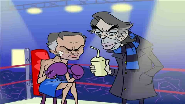 Mourinho e Mancini sul ring degli SKY Toons
