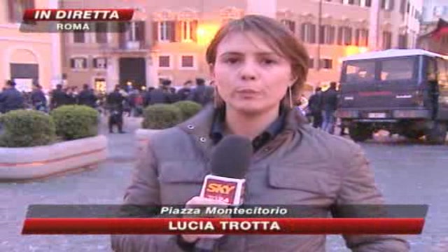 Scuola, la protesta arriva a Montecitorio