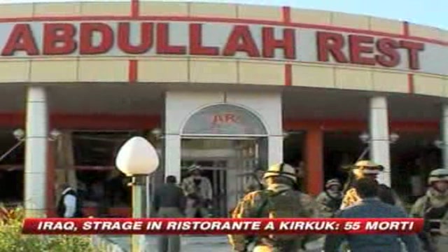 Iraq, strage in ristorante a Kirkuk: 55 i morti
