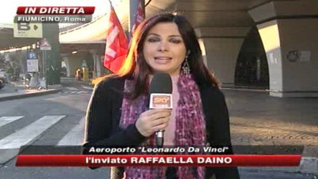 Alitalia, protesta finita ma a Fiumicino è ancora caos