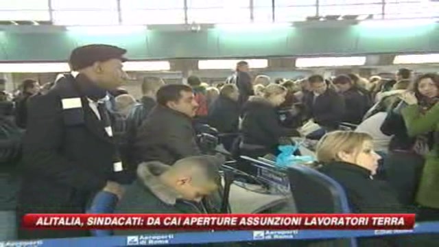 Alitalia, segnali di distensione tra Cai e i sindacati