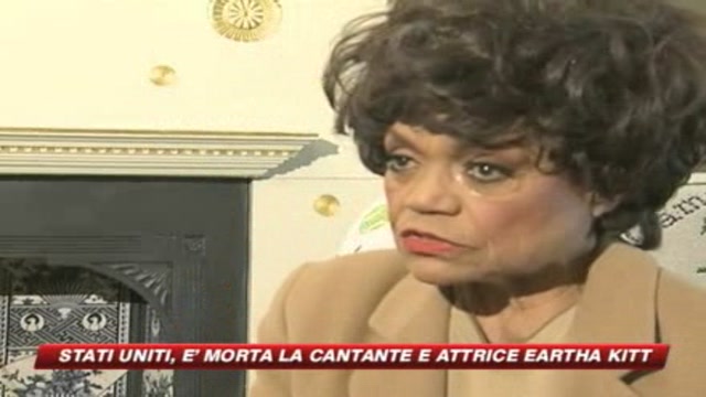 Stati Uniti, è morta la cantante e attrice Eartha Kitt