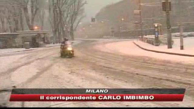 Neve, chiusi gli aeroporti di Malpensa e Fiumicino