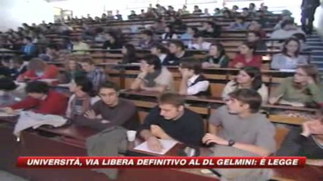 Università, Gelmini: Con decreto più meritocrazia