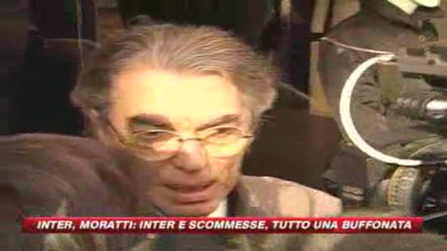 Scommesse, Moratti difende l'Inter