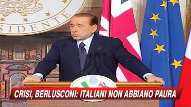 Crisi, Berlusconi: tra ipotesi nazionalizzazione banche