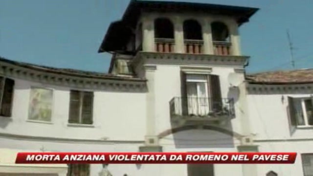 Pavia, è morta l'83enne violentata da un romeno 