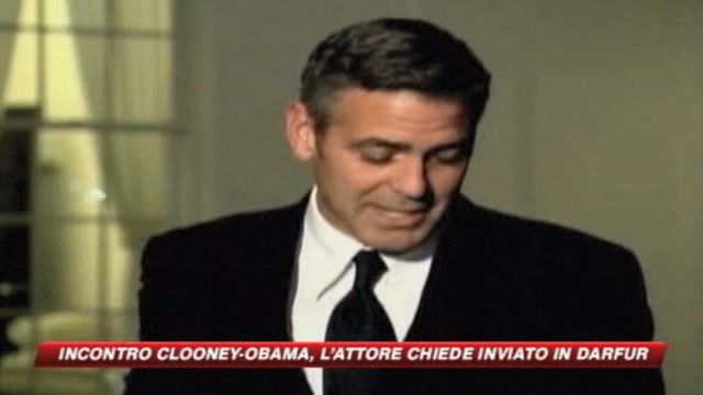 George Clooney chiede inviato in Darfur a Obama