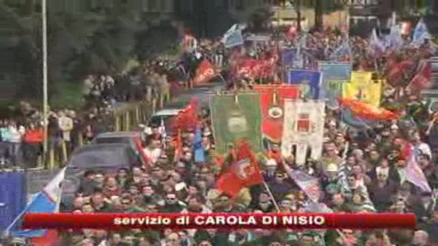 Fiat, sciopero degli operai a Pomigliano