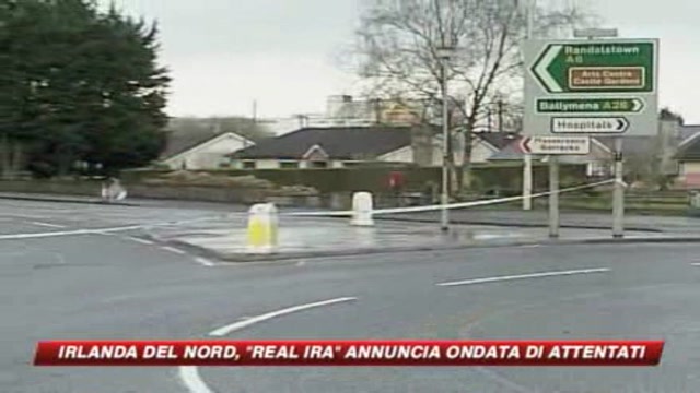 Irlanda del Nord, Real Ira annuncia ondata di attentati