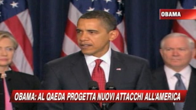 Obama: Al Qaeda prepara attacchi contro gli Usa