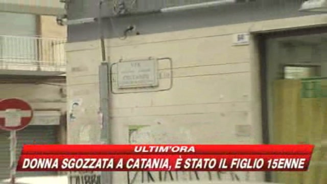 Catania, donna decapitata dal figlio di 15 anni