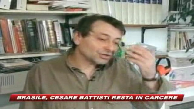 Brasile, Cesare Battisti resta in carcere